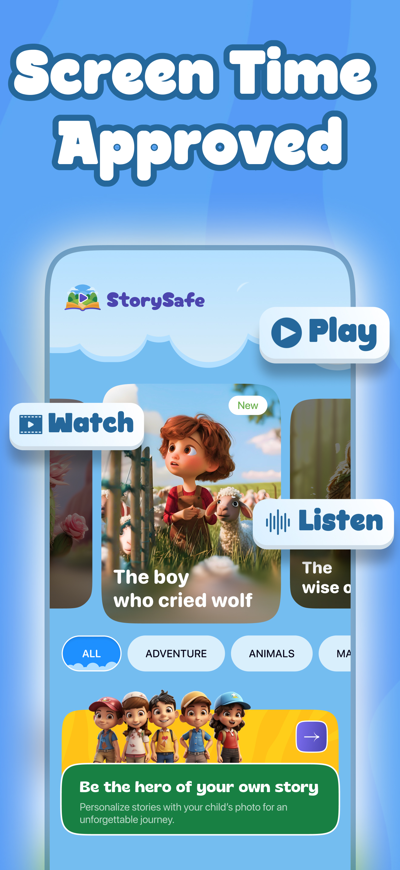 PlayStory App - Interactive Stories