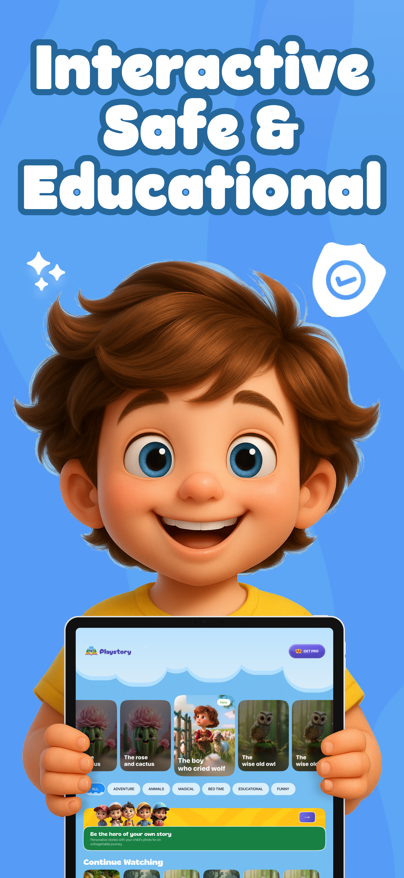 PlayStory App - Safety Features